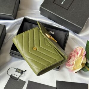 Alternative view of Porte feuille YSL