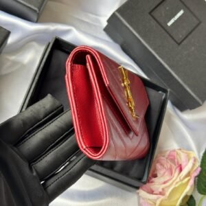 Alternative view of Porte feuille YSL