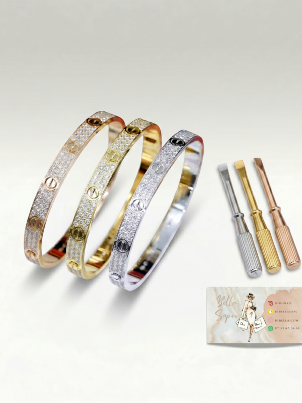 Bracelet Cartier acier inoxydable